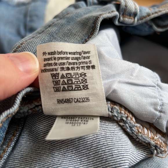 Cut-off Jean Shorts Victoria Secret PINK high waisted - Picture 8 of 8